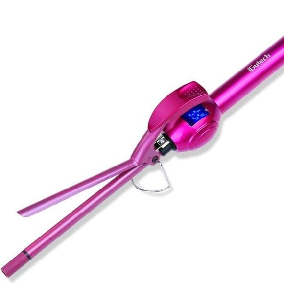 9mm Curling Iron Hair Curler,3/8 Inch Small Barrel Curling Iron Ceramic